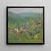 Henri Martin - Utsikt över taken i Labastide-du-Vert på sommaren - Henri Martin — inramlat konstverk på väggen