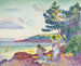 Baigneuses - Henri-Edmond Cross — vy av konstverket