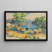 Bord de mer en Méditerranée - Henri-Edmond Cross — inramlat konstverk på väggen
