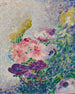 Bouquet de pavots et chrysanthèmes - Henri-Edmond Cross — vy av konstverket
