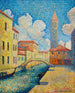 Canal i Venedig, Campo San Barnaba - Henri - Edmond Cross — vy av konstverket