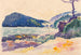 Studie för Cap Nègre - Henri-Edmond Cross — vy av konstverket