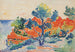 Les Roches rouges Agay - Henri-Edmond Cross — vy av konstverket