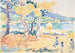 Pins sur la côte - Henri-Edmond Cross — vy av konstverket