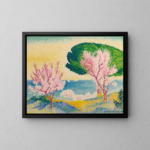 Vårrosor - Henri-Edmond Cross — inramlat konstverk på väggen