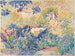 Le jardin de l'artiste à Saint-Clair - Henri-Edmond Cross — vy av konstverket