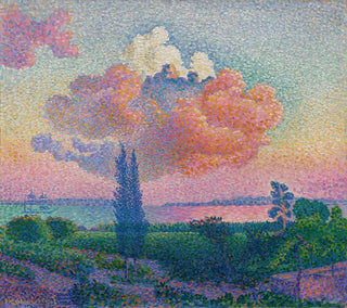 Le Nuage rose - Henri-Edmond Cross — vy av konstverket