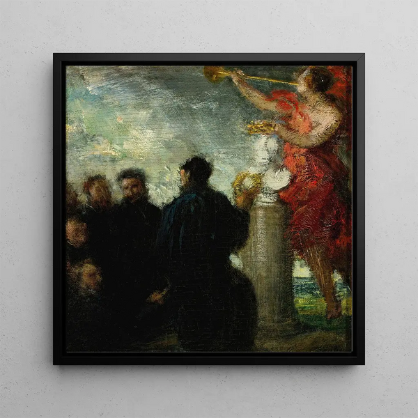 Målning Homenage à Eugène Delacroix - Henri Fantin-Latour | Konsttryck