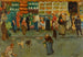 Scène de marché, Paris - Henri-Gabriel Ibels — vy av konstverket