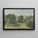 Briare - Henri-Joseph Harpignies — inramlat konstverk på väggen