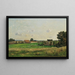 Le Domaine de Saulce, Département Gonne - Henri-Joseph Harpignies — inramlat konstverk på väggen