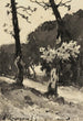 Studie av träd - Henri-Joseph Harpignies — vy av konstverket