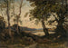 L'Aurore - Henri-Joseph Harpignies — vy av konstverket