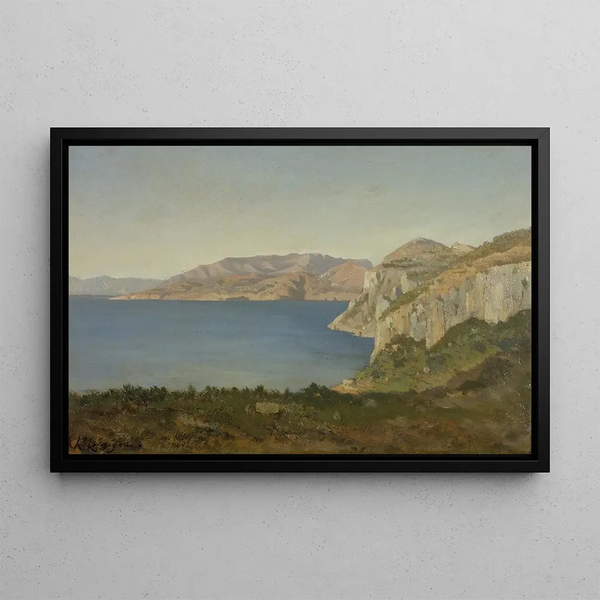 HenriJoseph Harpignies - La Cte dAzur baie sur la Mditerrane.webp