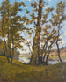 La Loire à Bonny - Henri - Joseph Harpignies — vy av konstverket