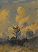 Le chemin dans la forêt - Henri-Joseph Harpignies — vy av konstverket
