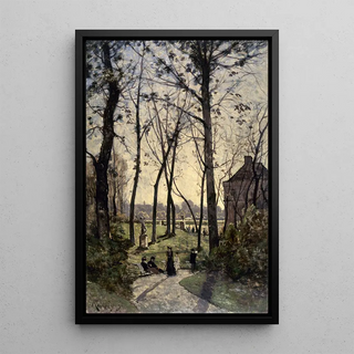 HenriJoseph Harpignies - Le jardin du Luxembourg.webp