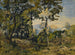 Villefranche - Henri-Joseph Harpignies — vy av konstverket