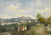 Vue de Nice - Henri-Joseph Harpignies — vy av konstverket