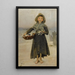 Blommor - Henri Jules Jean Geoffroy — inramlat konstverk på väggen
