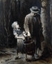 Jean Valjean och Cosette - Henri Jules Jean Geoffroy — vy av konstverket
