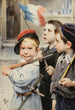 Le drapeau français - Henri Jules Jean Geoffroy — vy av konstverket