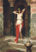 La Belle du harem - Henri Adrien Tanoux — vy av konstverket