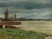 Antwerpen, floden, Antwerpen hamn - Henri Evenepoel — vy av konstverket