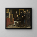 En ateljé i Batignolles - Henri Fantin-Latour — inramlat konstverk på väggen