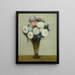 Bouquet de fleurs - Henri Fantin-Latour — inramlat konstverk på väggen