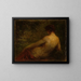 en naken kvinna sedd bakifrån - Henri Fantin-Latour — inramlat konstverk på väggen