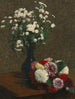 Blommor kamomill och dahlior - Henri Fantin-Latour — vy av konstverket