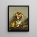 Blommor och frukter - Henri Fantin-Latour — inramlat konstverk på väggen