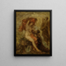 L'Homme entre le Vice et la Vertu - Henri Fantin-Latour — inramlat konstverk på väggen