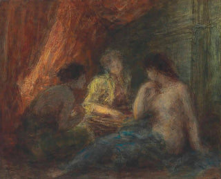 Le jeu - Henri Fantin-Latour — vy av konstverket