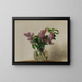 Lilas - Henri Fantin-Latour — inramlat konstverk på väggen