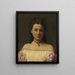 Mademoiselle de Fitz-James - Henri Fantin-Latour — inramlat konstverk på väggen