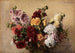 Bouquet de mauves - Henri Fantin-Latour — vy av konstverket
