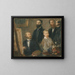 Manet i hans ateljé - Henri Fantin-Latour — inramlat konstverk på väggen