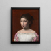 Marie-Yolande de Fitz-James - Henri Fantin-Latour — inramlat konstverk på väggen