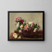 rosor - Henri Fantin-Latour — inramlat konstverk på väggen