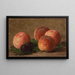 Pêches och plommon - Henri Fantin-Latour — inramlat konstverk på väggen