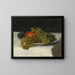 Pommes et raisins - Henri Fantin-Latour — inramlat konstverk på väggen