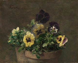 Tänker i kruka - Henri Fantin-Latour — vy av konstverket