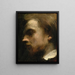 Självporträtt - Henri Fantin-Latour — inramlat konstverk på väggen
