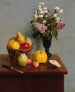 stilleben med blommor och frukter - Henri Fantin-Latour — vy av konstverket