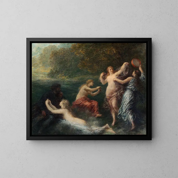 Tannhäuser - Henri Fantin-Latour — inramlat konstverk på väggen