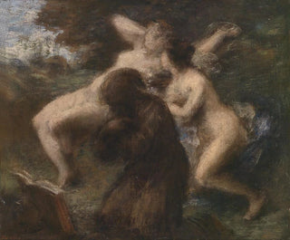 La Tentation de saint Antoine - Henri Fantin-Latour — vy av konstverket
