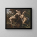 La Tentation de saint Antoine - Henri Fantin-Latour — inramlat konstverk på väggen