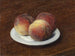 Tre persikor på en tallrik - Henri Fantin-Latour — vy av konstverket
